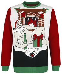Sexy Santa, Ugly Christmas Sweater, Weihnachtspullover