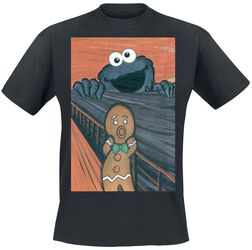 The Cookie Monster - Scream, Sesamstraße, T-Shirt