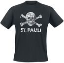 Totenkopf Stadtplan, FC St. Pauli, T-Shirt
