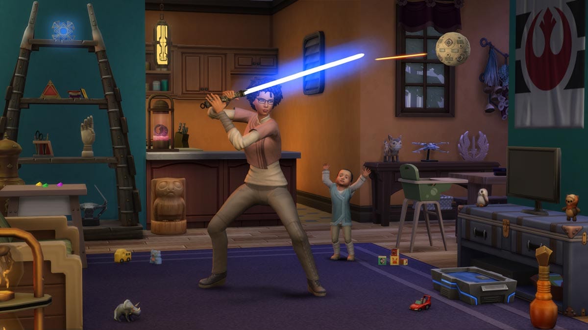 Die Sims 4 Star Wars: Reise nach Batuu ist ab sofort verfügbar.