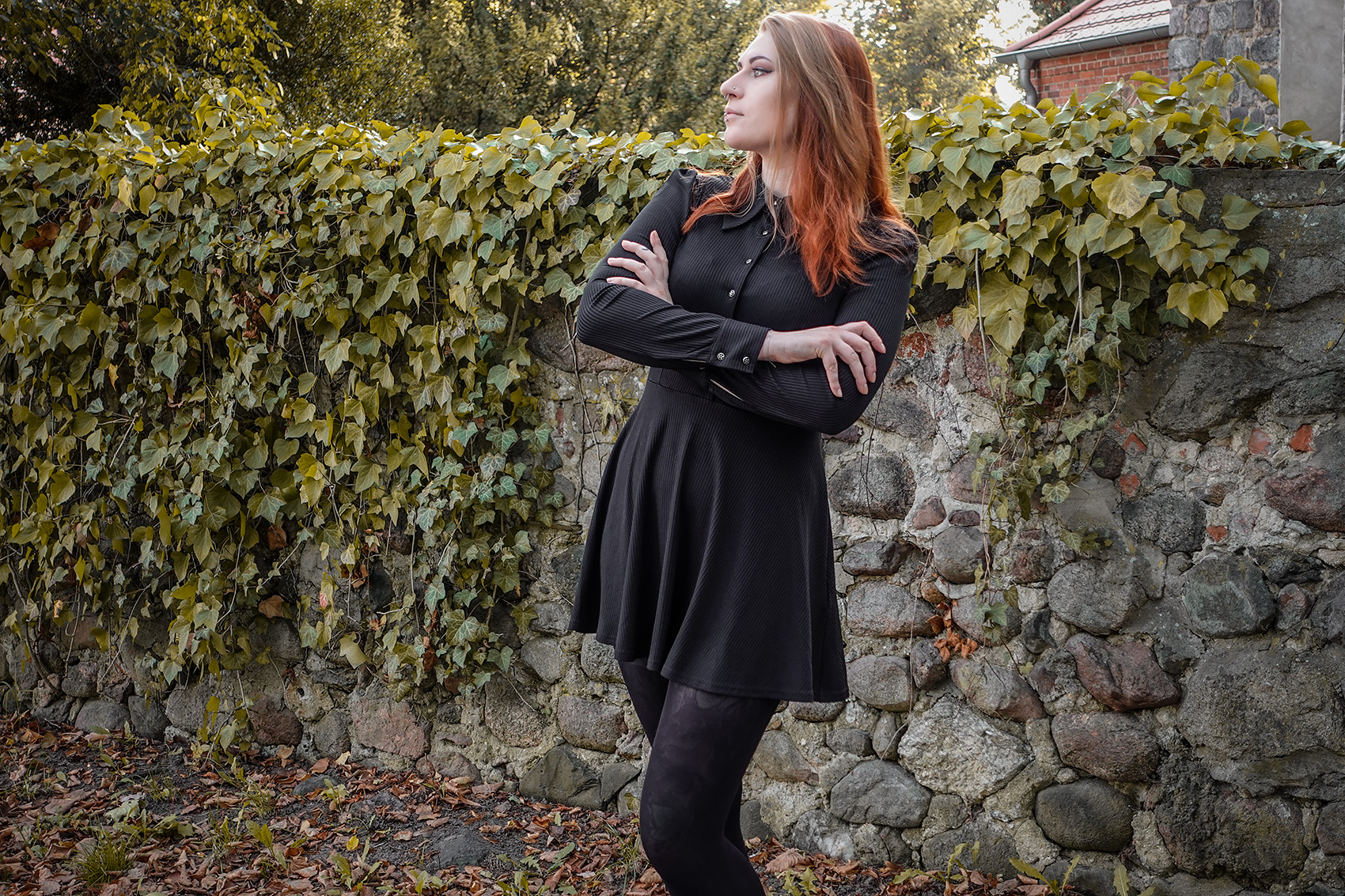 Pentacle Dress von Banned Alternative