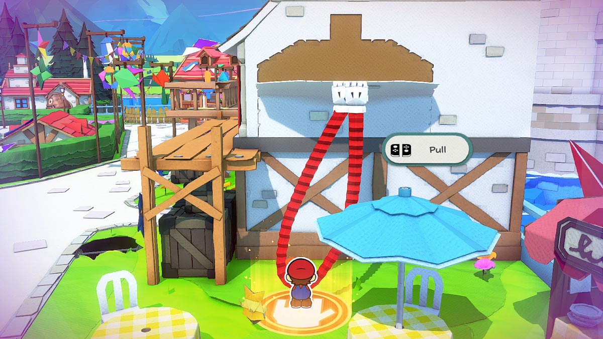 Mario bringt die passenden Werkzeuge gleich mit.