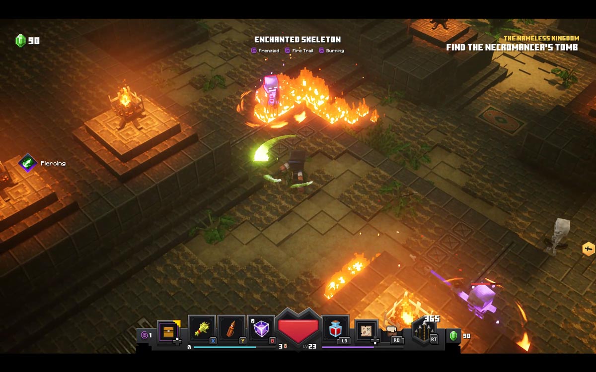 Minecraft Dungeons ist ab sofort verfügbar.