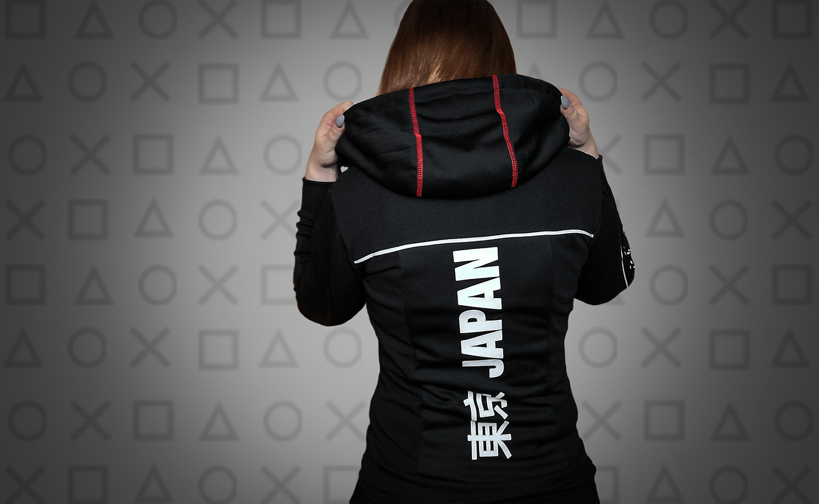 Japanese Symbols Kapuzenjacke