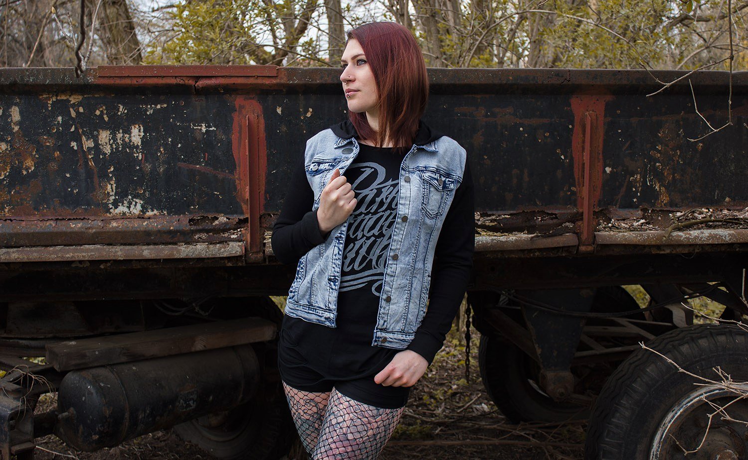 Denim Soul Übergangsjacke Black Premium by EMP