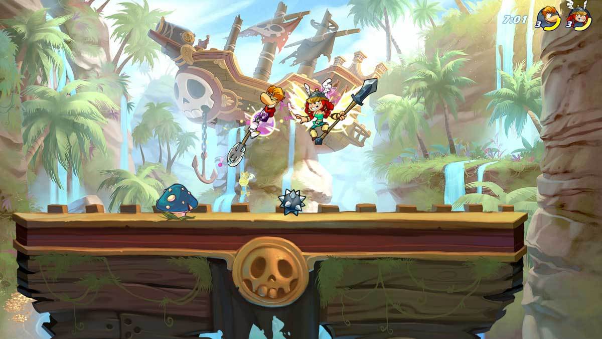 Waffen sind auch mit im Spiel - natürlich.