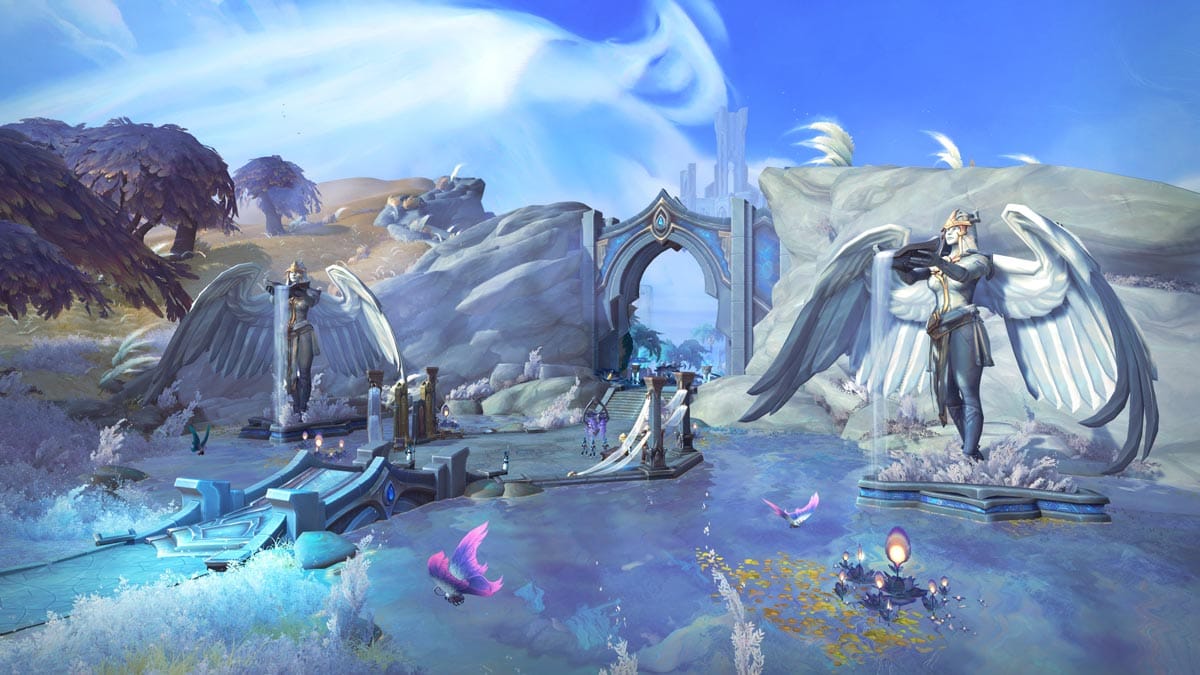Bastion gehört zu den neuen Gebieten in World of Warcraft: Shadowlands.