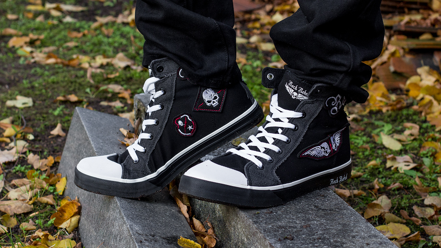 Walk The Line Sneaker von Rock Rebel