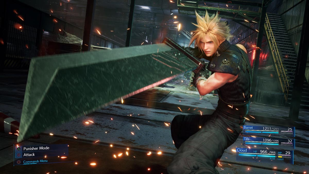 In Final Fantasy VII Remake begleiten wir Cloud Strife aus seiner Reise.