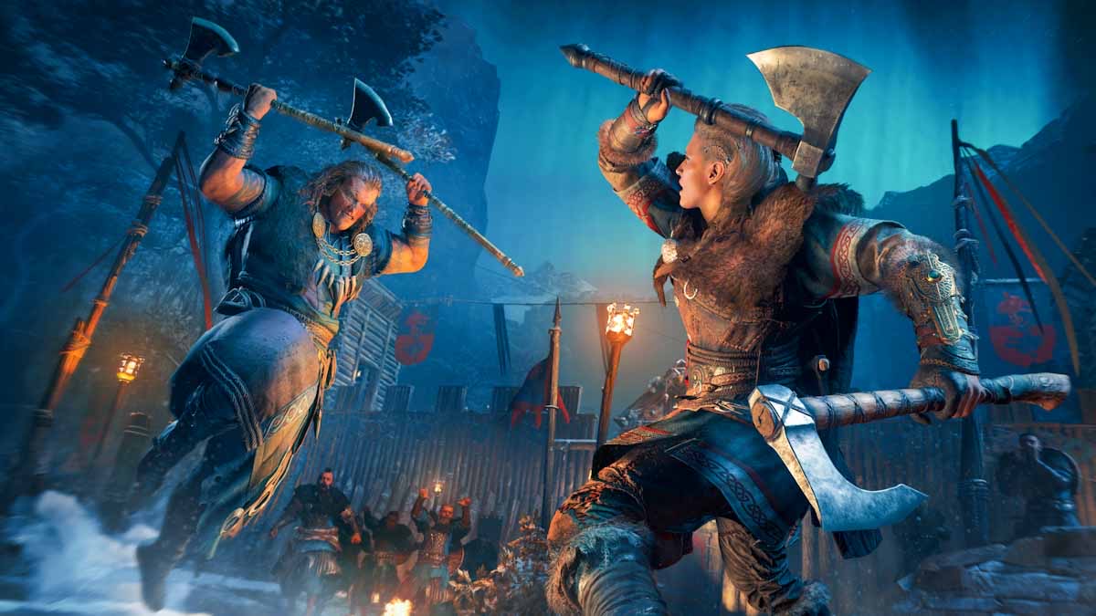 Die Kämpfe gestalten sich zu Beginn noch sehr unschön, werden aber besser.