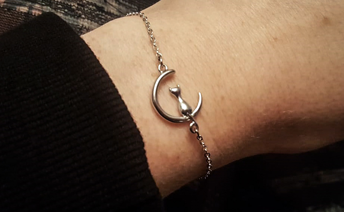 Moon Cat Bracelet Armband von Mysterium