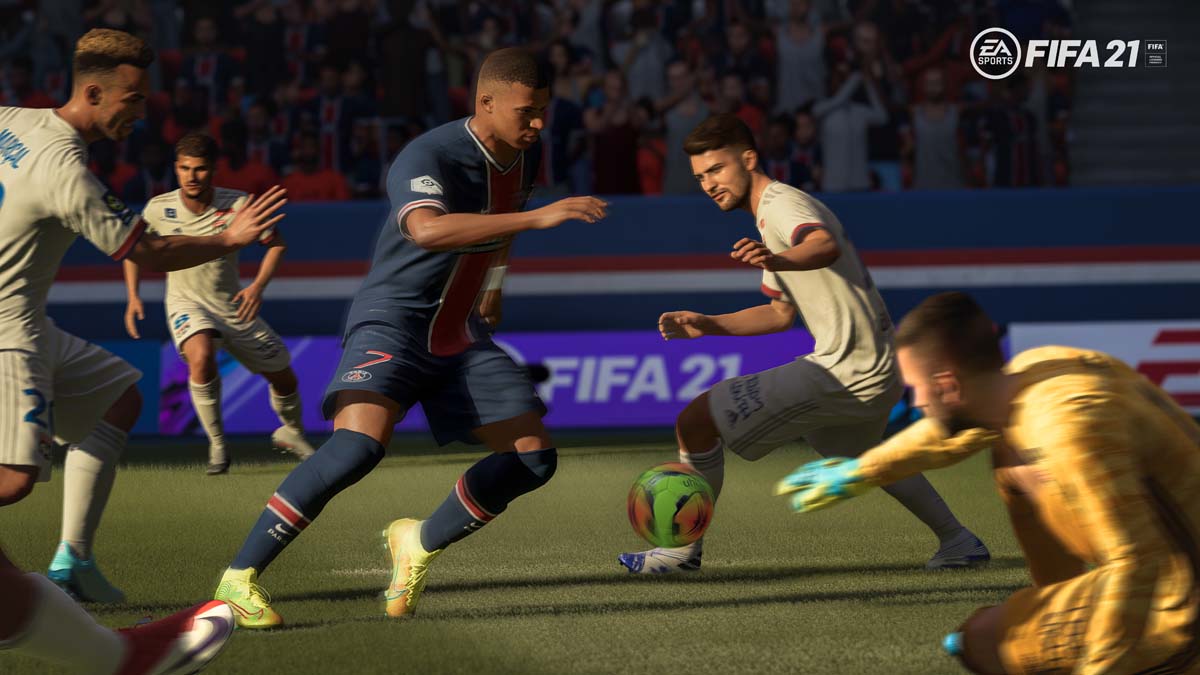 Kylian Mbappé ist auf dem Cover von FIFA 21.