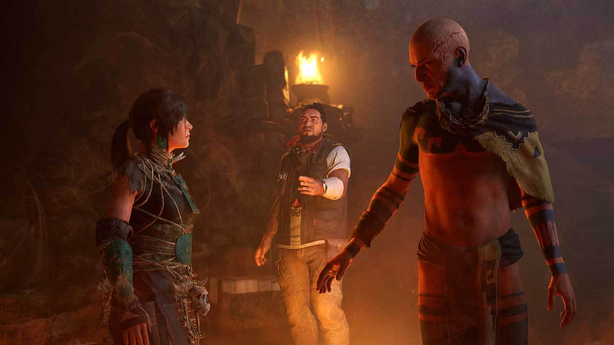 Im neuen Tomb Raider-DLC trifft Lara Croft wieder auf allerlei finstere Gestalten.