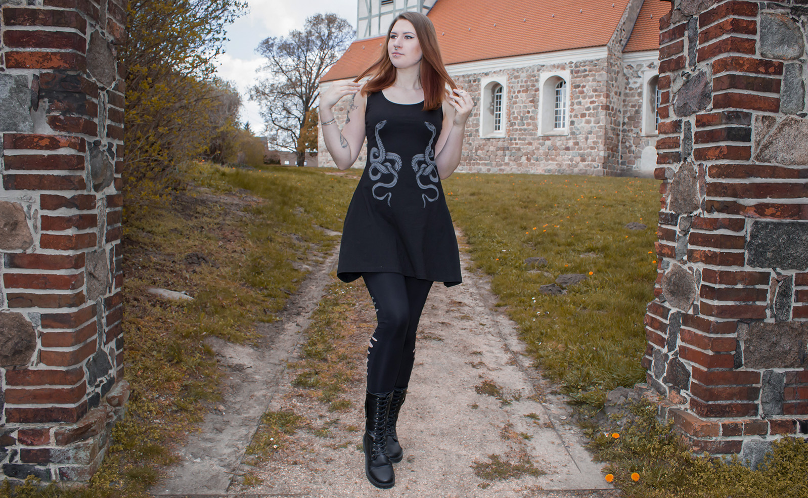 Feel The Sun Kleid von Rock Rebel By EMP