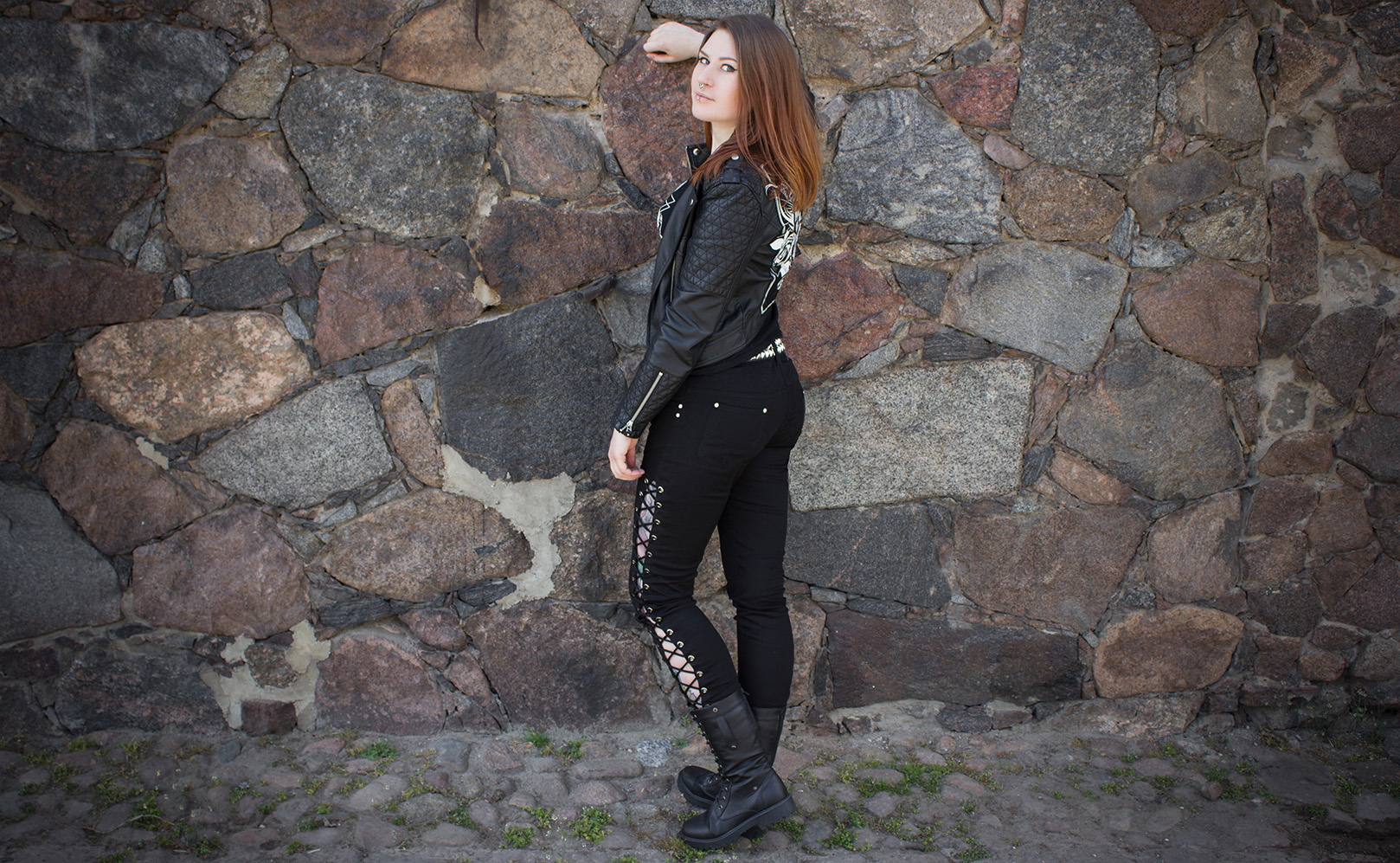 Casey Pants Stoffhose von Vixxsin