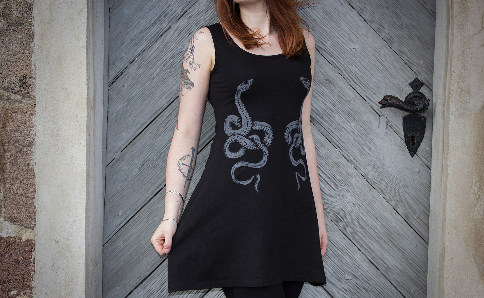 Feel The Sun Kleid von Rock Rebel By EMP
