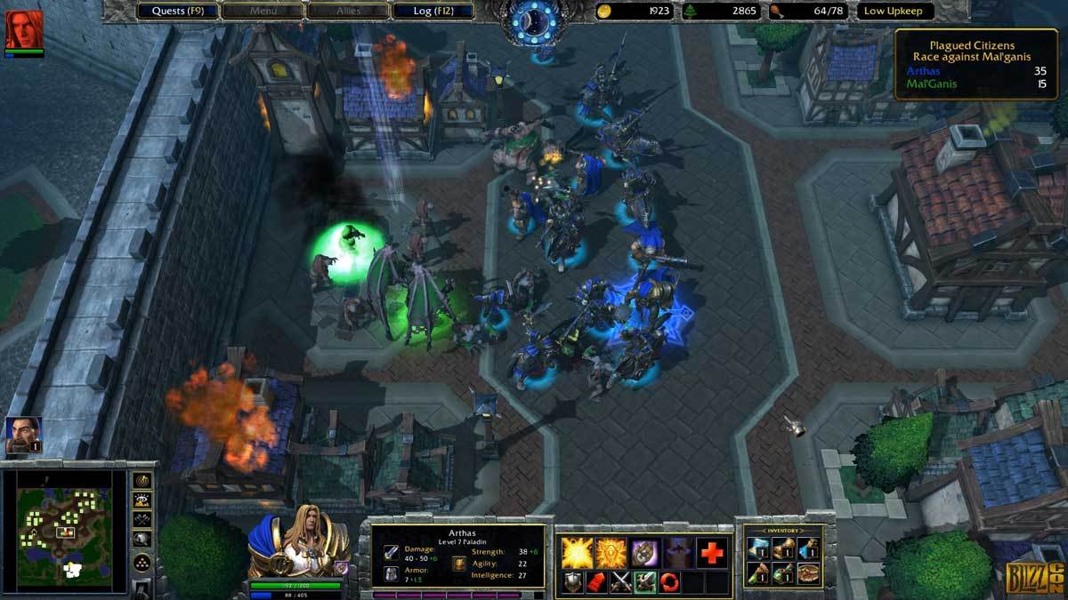 Warcraft III gehört auf den PC - und das ist gut so.