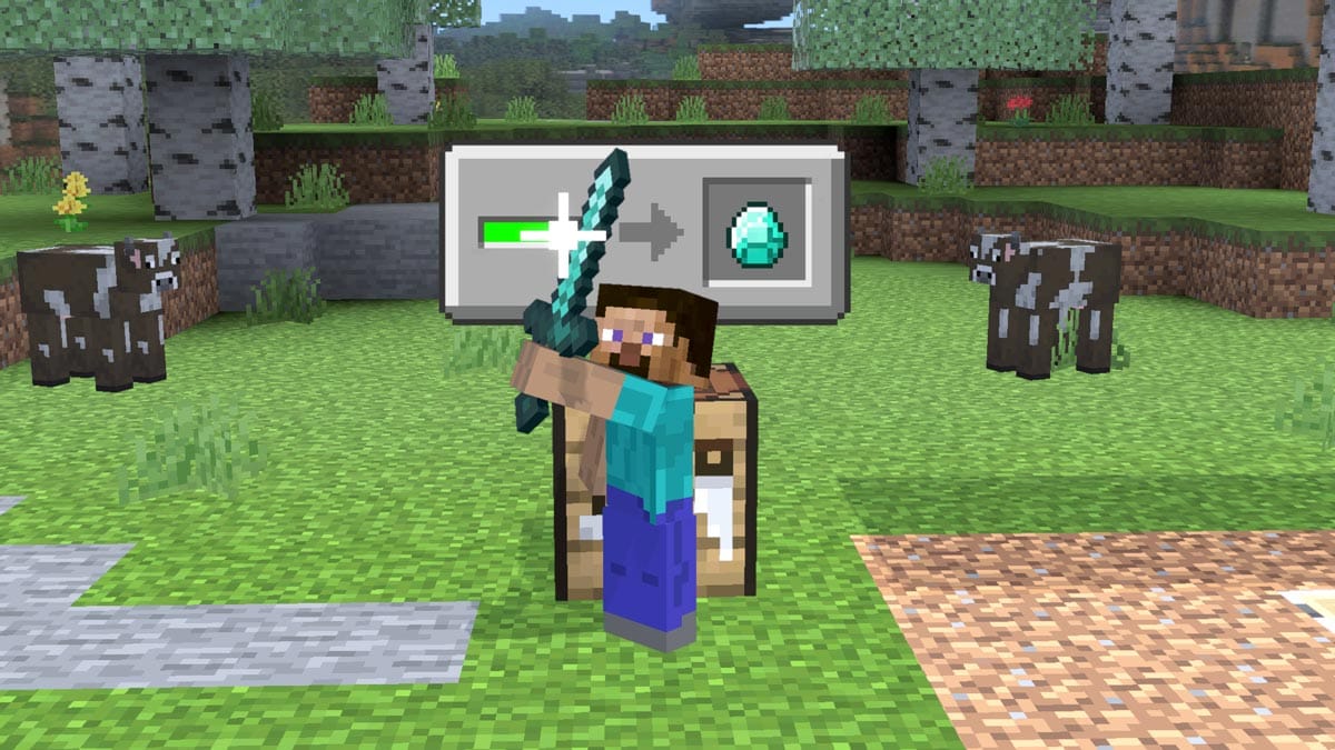 Die beiden neuen Kämpfer bauen sich ihre Waffen kurzerhand selbst.