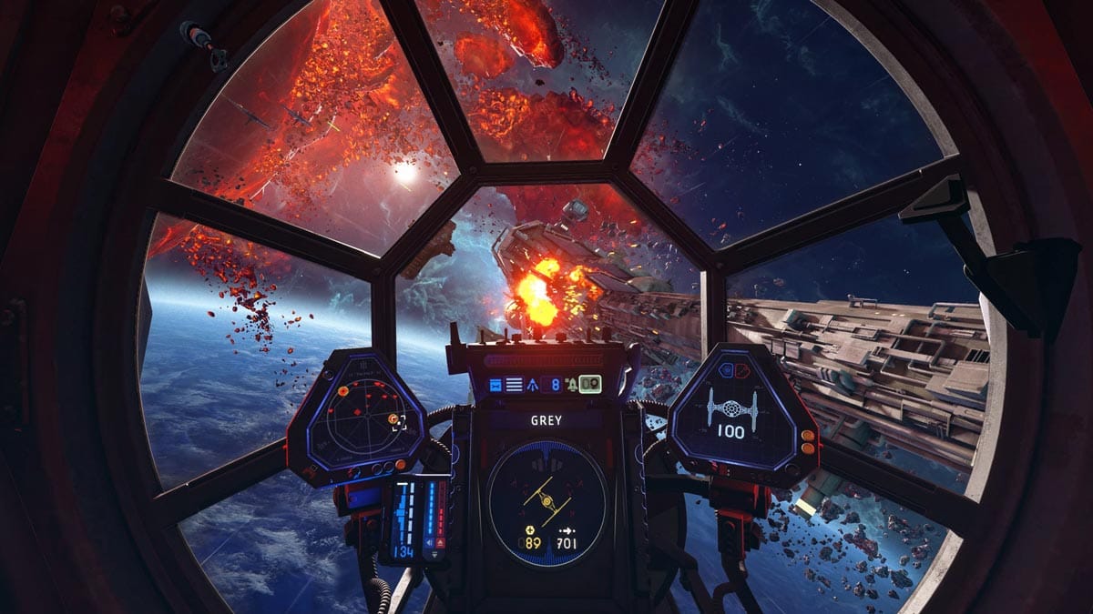 Die Sicht aus dem Cockpit ist echt beschränkt - aber man lernt dazu.
