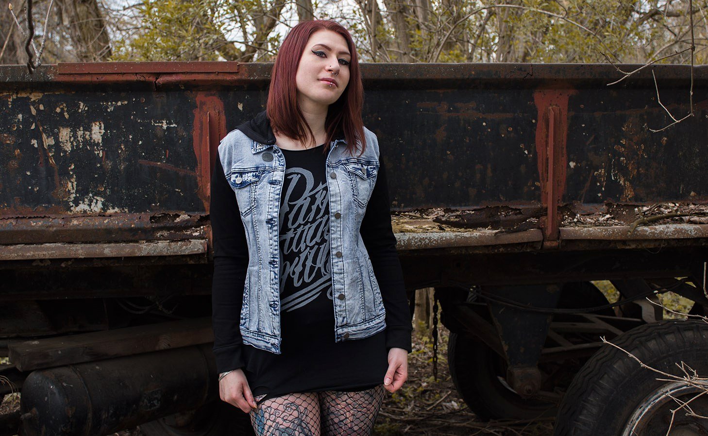 Denim Soul Übergangsjacke Black Premium by EMP